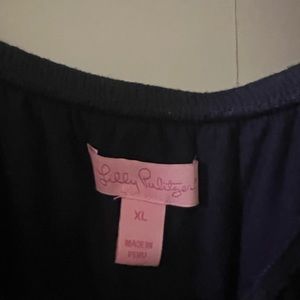 Lilly Pulitzer cold shoulder top, XL